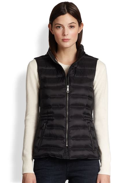 burberry black vest|Burberry puffer vest.